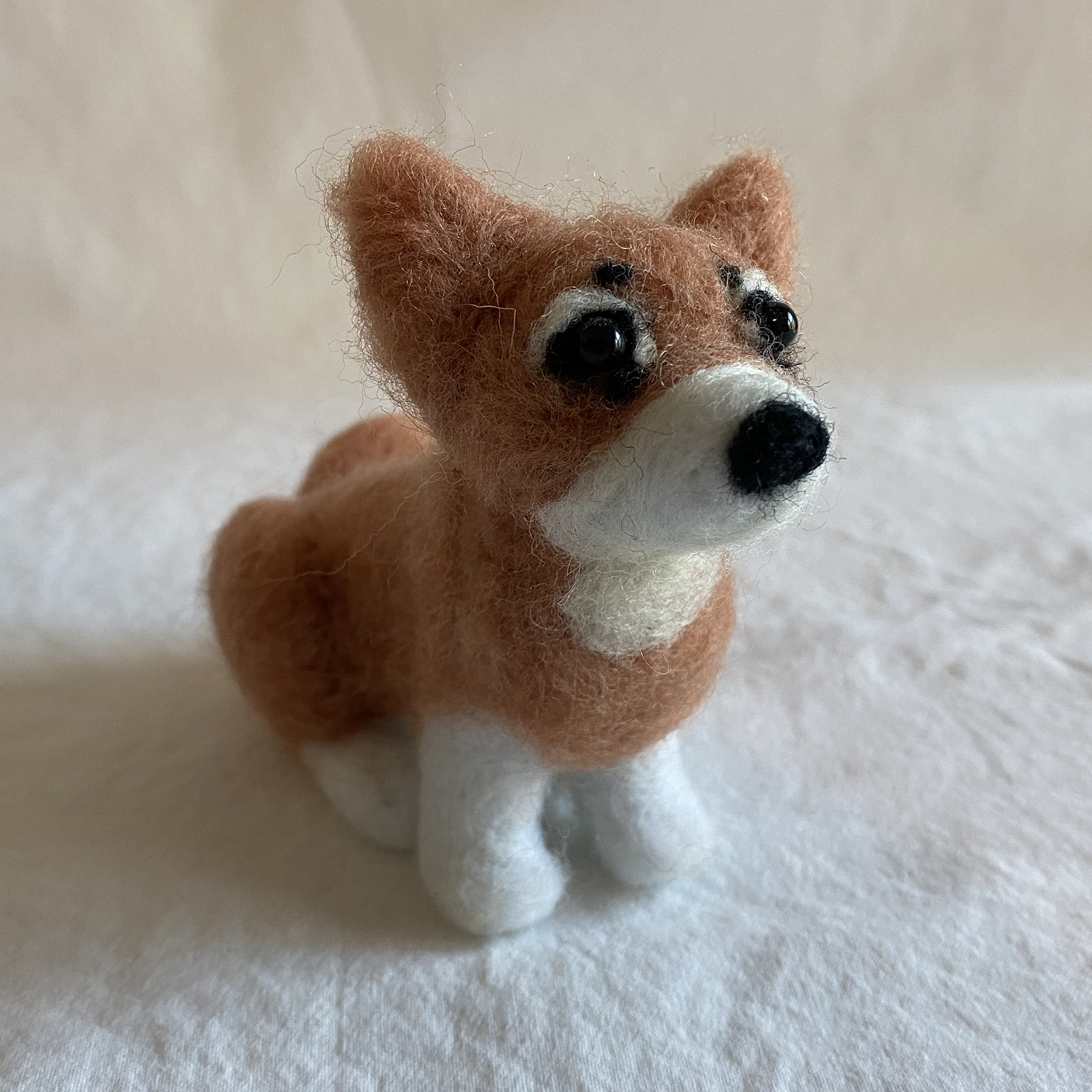 Felted dog
