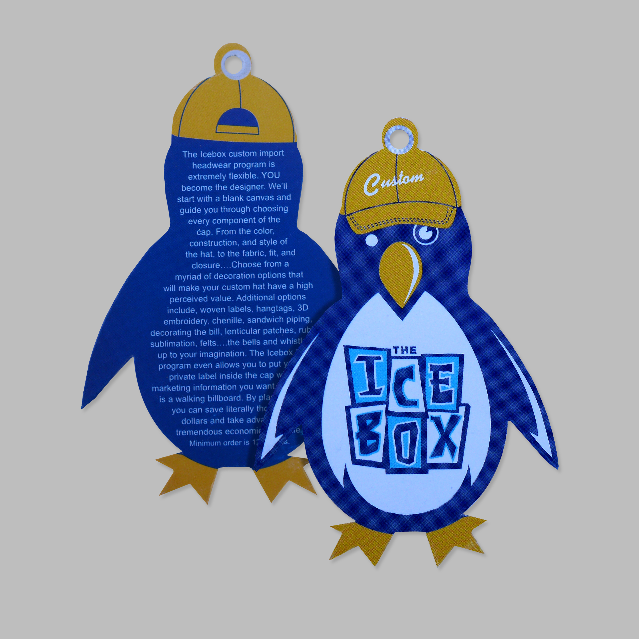 The Icebox - hangtag The Icebox - hangtag